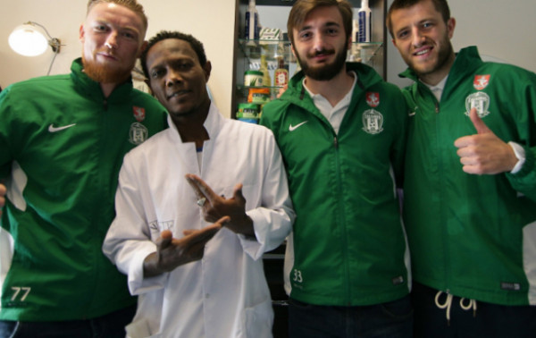 Žalgiriečiai susipažino su tradiciniais arabų barzdaskučių darbo subtilumais