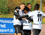 Rezultatyviausią mačą sužaidęs „Stumbras“ smaginosi Jonavoje