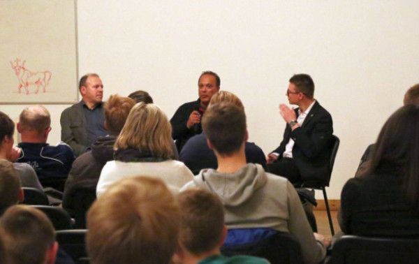 „Stumbro“ treneris stebėjo filmą apie C.Ronaldo ir dalyvavo viešoje diskusijoje