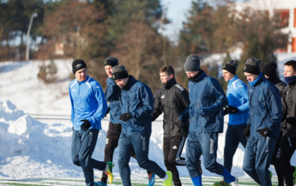 „Lietava“ susirinko į pirmąją treniruotę