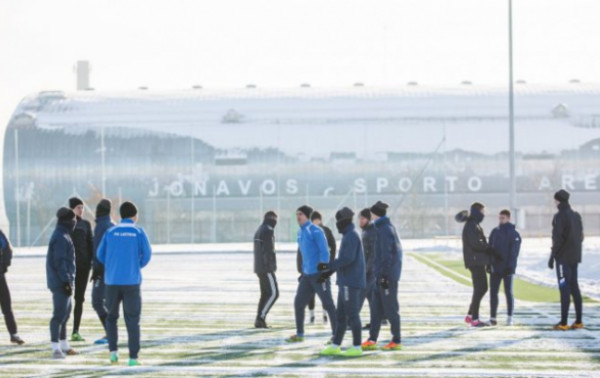 Vasarį Jonavoje – du kontroliniai „Lietavos“ susitikimai