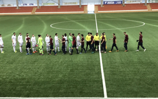 Kovingame mače „Sūduva“ ir „Jelgava“ išsiskyrė taikiai