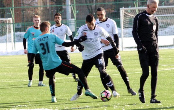 Ne stipriausios sudėties „Stumbras“ sužaidė lygiosiomis su „Nevėžiu“