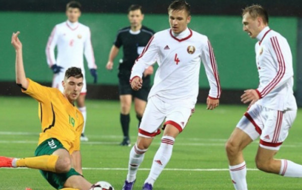 Po atkaklios kovos kontrolinėse rungtynėse U-21 rinktinė nusileido Baltarusijai