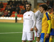 Gražus futbolo spektaklis Marijampolėje baigėsi be įvarčių