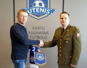 Su Lietuvos kariuomene bendradarbiaus ir „Utenis“