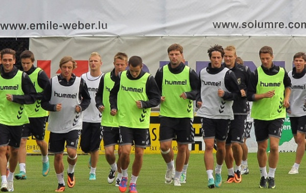 Lietuvos futbolo rinktinė ruošiasi rungtynėms Liuksemburge