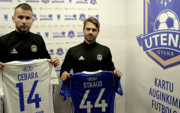 „Utenyje“ - du nauji legionieriai