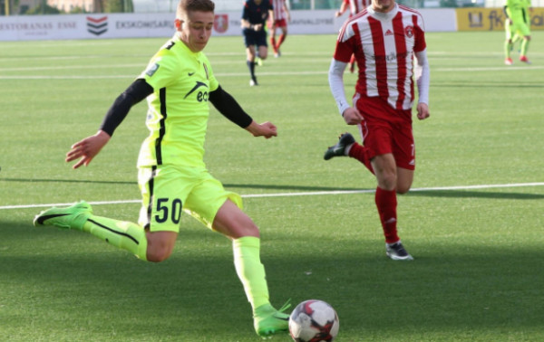 Septyniolikmetis A lygos debiutantas J.Marazas: „Svarbiausia buvo suprasti, kad tai ne vaikų žaidimas“