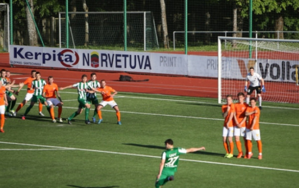 LFF Ttaurės II etape krito du A lygos klubai
