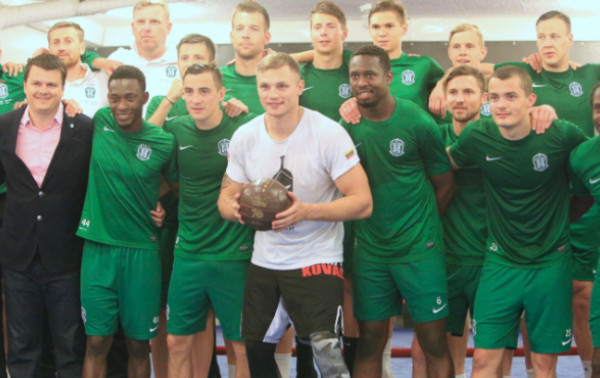 Žalgiriečiams – geriausio Lietuvos kovotojo pamoka