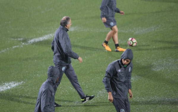 Bulgarijos čempionų pratybas apsunkino liūtis