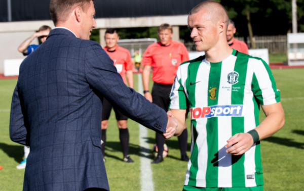 Geriausias trečio rato žaidėjas - D. Šernas, treneris - O. Vasilenka