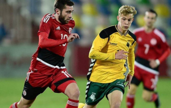 Mažumoje žaidusi Lietuvos U-21 rinktinė pralaimėjo Gruzijoje