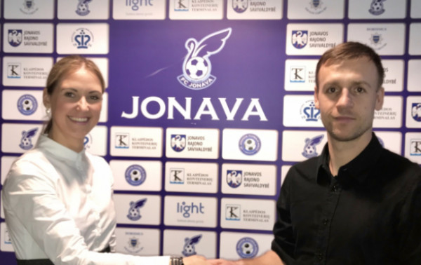 „Jonavos“ gretas sustiprino patyręs gynėjas A. Klimavičius