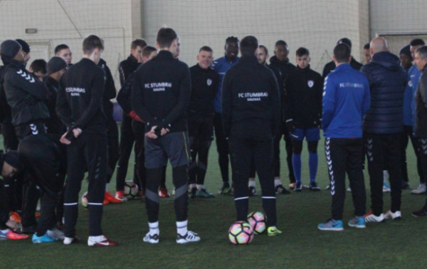 „Stumbras“ Turkijoje pradeda kontrolinių mačų seriją