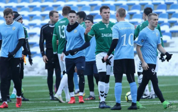 „Palanga“ su NFA auklėtiniais sužaidė taikiai