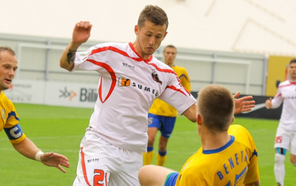 Mažumoje žaidęs „Atlantas“ parsivežė tašką iš Marijampolės (komentarai)