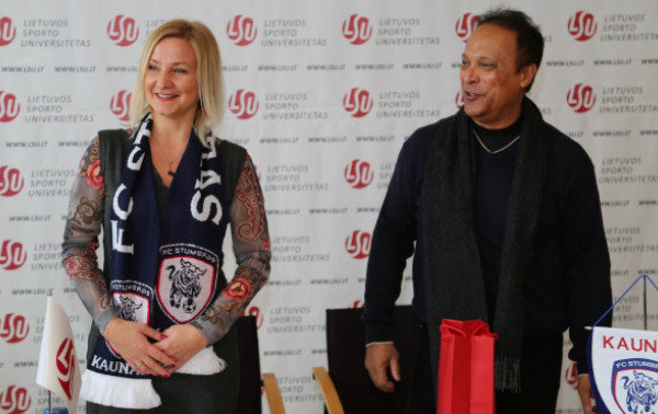 Lietuvos sporto universitetas bendradarbiaus su „Stumbro“ klubu