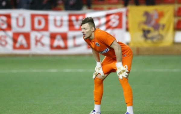 Įvarčio dar nepraleidusio „Žalgirio“ vartininkas dėkoja komandai