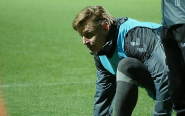 Rinktinė Tbilisyje surengė pirmą treniruotę