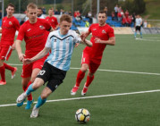 „Jonavos“ futbolininkai pristabdė „Sūduvos“ mašiną