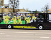 „Trakai“ į išvykas važiuos išskirtinio dizaino autobusu