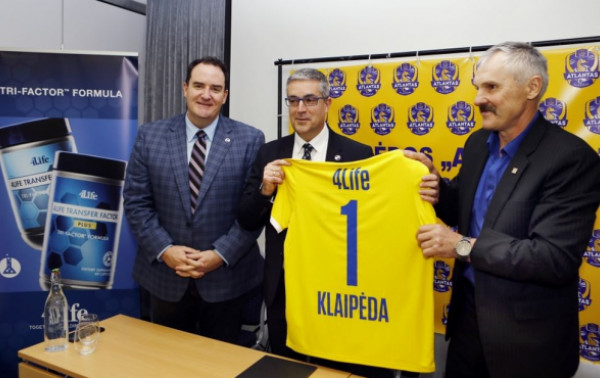 „Atlantą“ rems amerikiečių kompanija „4Life“