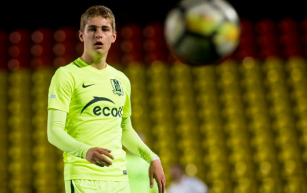 „Trakų“ saugas – geriausias jaunas futbolininkas balandį