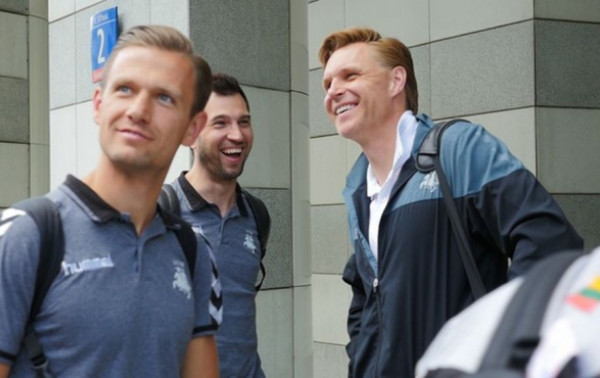 Lietuvos rinktinė atvyko į Lenkiją