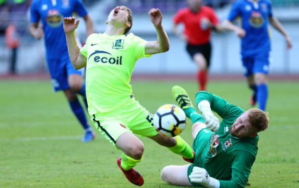 J. Marazas: „Jei nebūčiau pargriautas, manau, kad būčiau įmušęs“