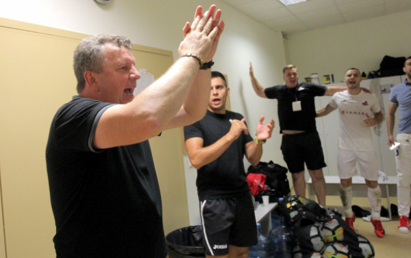 V. Čeburinas įvertino „Sūduvos“ sirgalių palaikymą