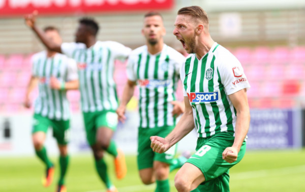 Žurnalistai geriausiu rugpjūčio žaidėju išrinko Liviu Antalį