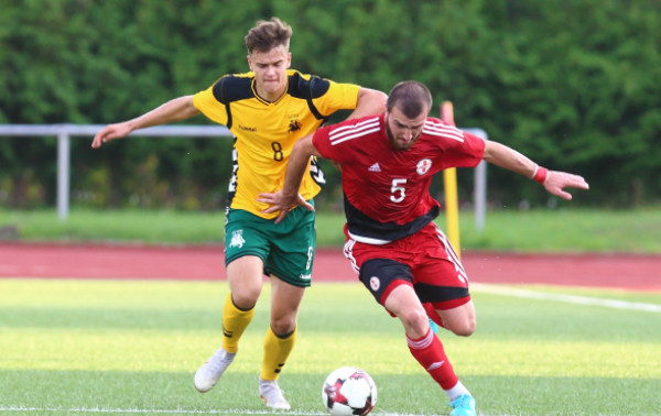 Jaunimo rinktinė spaudė gruzinus, bet nelaimėjo