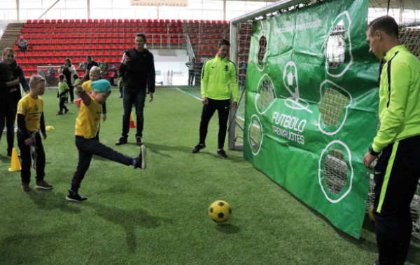 „Trakų“ futbolininkai – Grassroots savaitės ambasadoriai