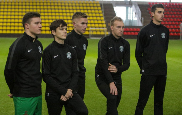 „Žalgirio“ peržiūroje – trys jauni lietuviai