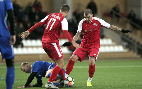 Kontrolinių rungtynių ciklą čempionai pradėjo pergale