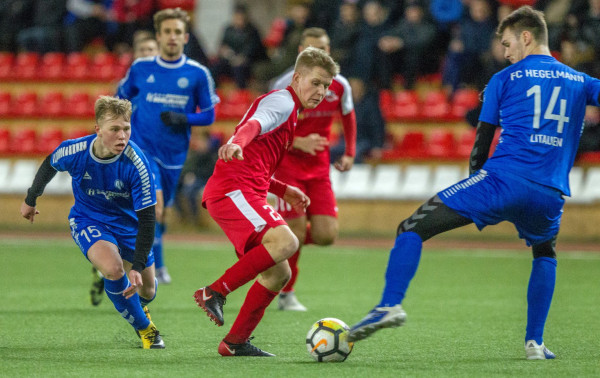 „Sūduvos“ peržiūroje dalyvaujantis jaunasis saugas atvedė komandą į pergalę