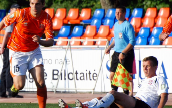 Prieš pertrauką - dvikova Alytuje