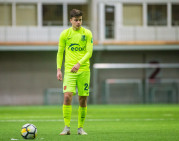 Vėlyvas įvartis lėmė „Trakų“ pergalę prieš latvius