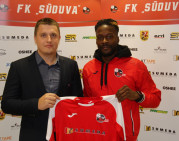 Prieš kelionę į Lietuvą „Sūduvos“ naujokas bendravo su J. Valančiūnu