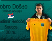 „Palanga“ pasipildė serbu ir savaitgalį susigrums su Rusijos čempionato klubu