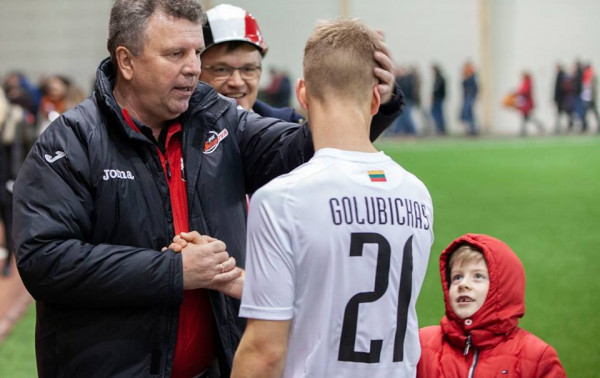 V. Čeburinas džiaugėsi jaunojo talento pasirodymu