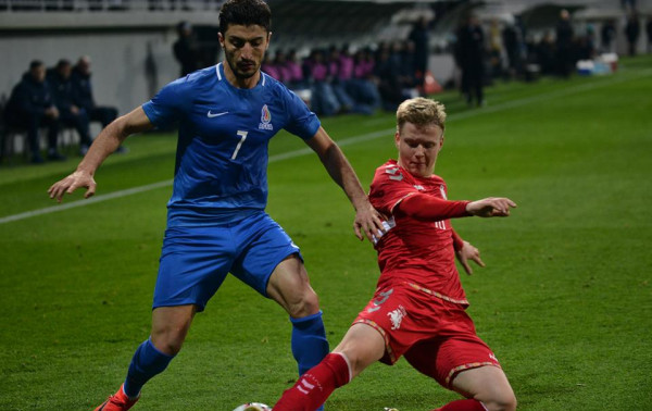 Lietuva ir Azerbaidžanas sužaidė be įvarčių, rinktinėje debiutavo P. Golubickas