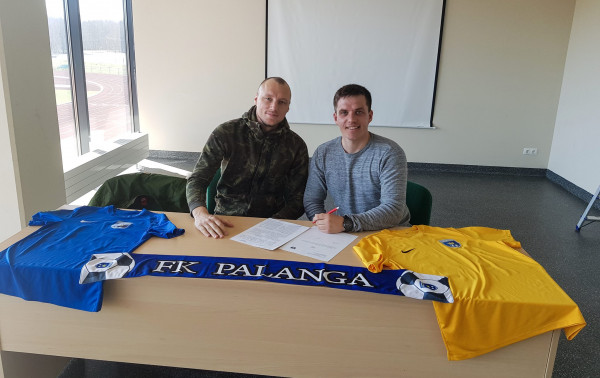 „Palangos“ gynybos spragas kamšys „Sūduvoje“ savo laimę bandęs bulgaras