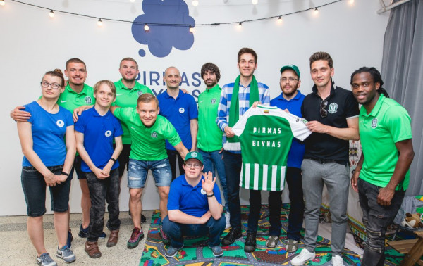 Žalgiriečiai apsilankė išskirtiniame restorane