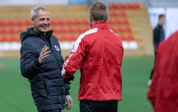 Naujasis „Sūduvos“ vedlys džiaugėsi futbolininkų nusiteikimu