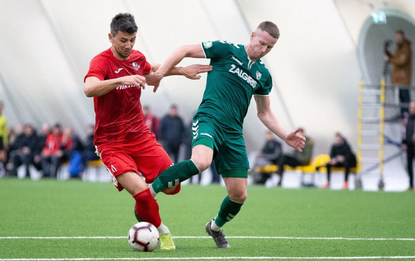 Čempionai sužaidė taikiai su „Kauno Žalgiriu“