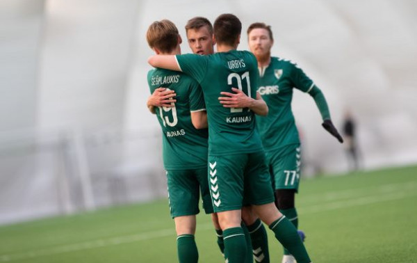 Žalgiriečiai sutriuškino Latvijos komandą