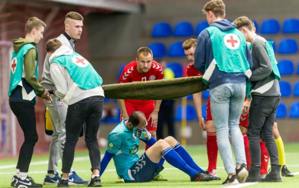 Traumą patyręs „Panevėžio“ vartininkas pasiruošęs žaisti